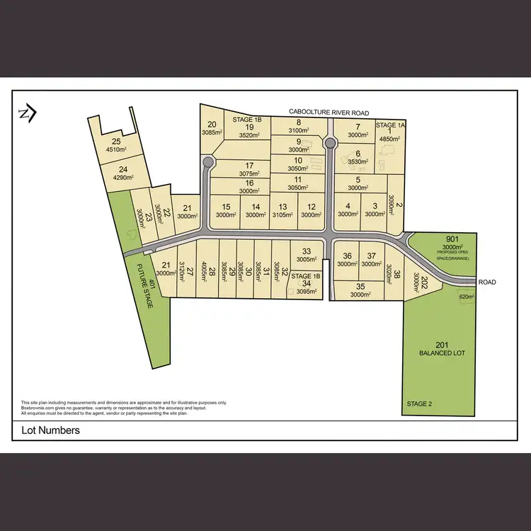 Floorplan of Homely land listing, LOT 35, 662-726 Caboolture River Road, Upper Caboolture QLD 4510