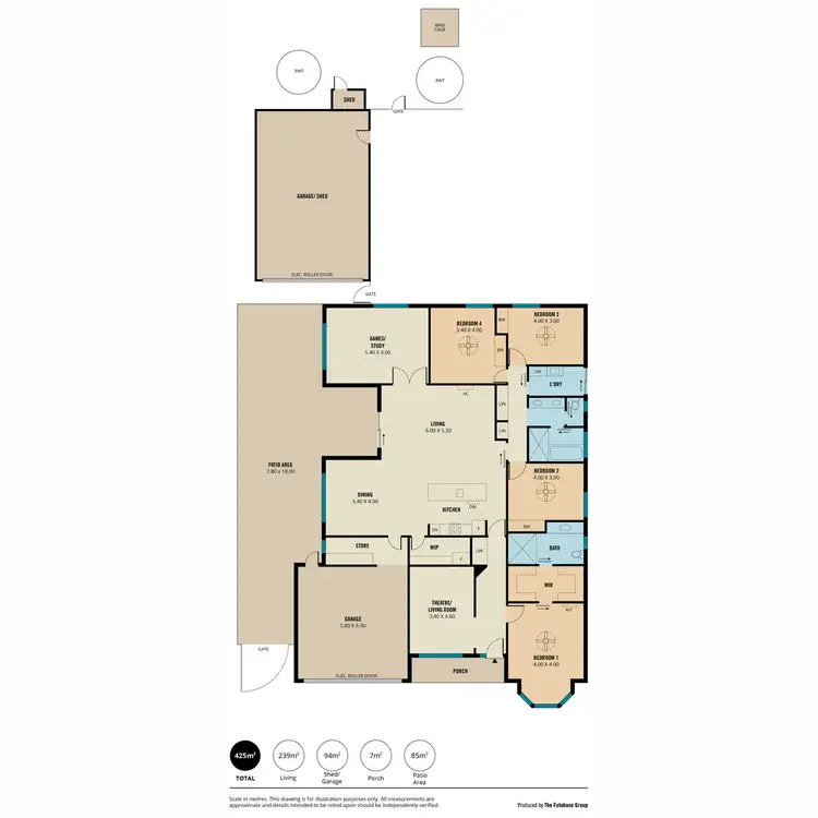 Floorplan of Homely house listing, 21 Haywood Court, Mount Compass SA 5210