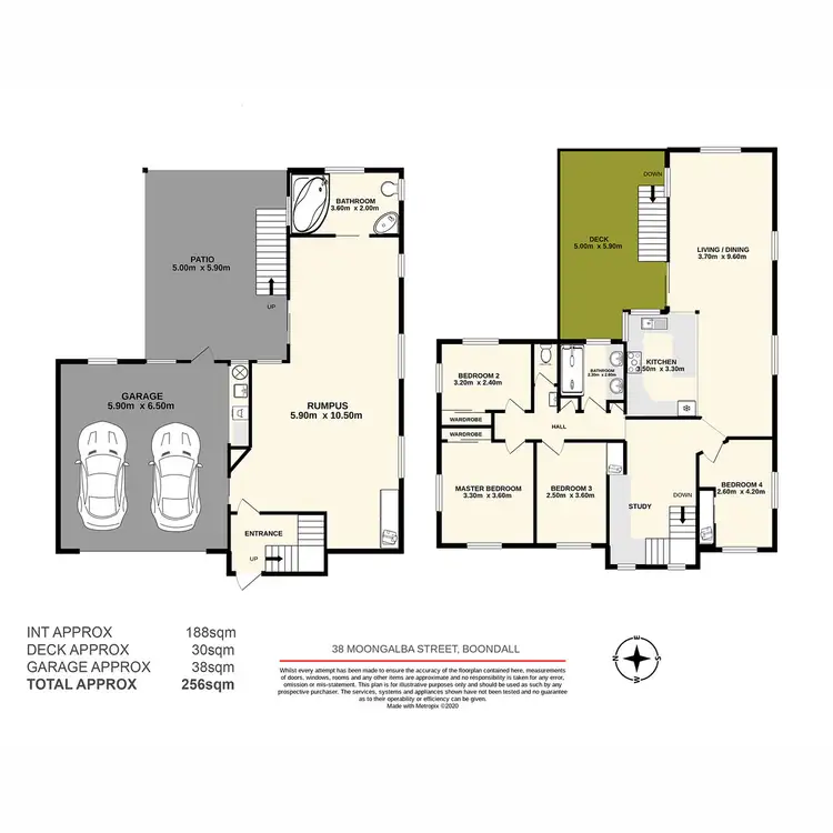 Floorplan of Homely house listing, 38 Moongalba Street, Boondall QLD 4034