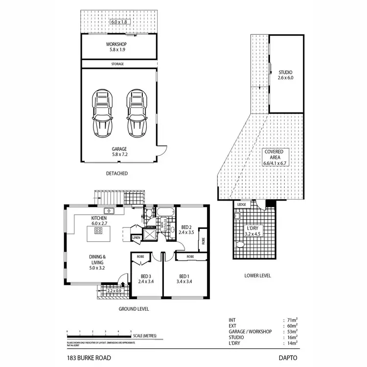 Floorplan of Homely house listing, 183 Burke Road, Dapto NSW 2530