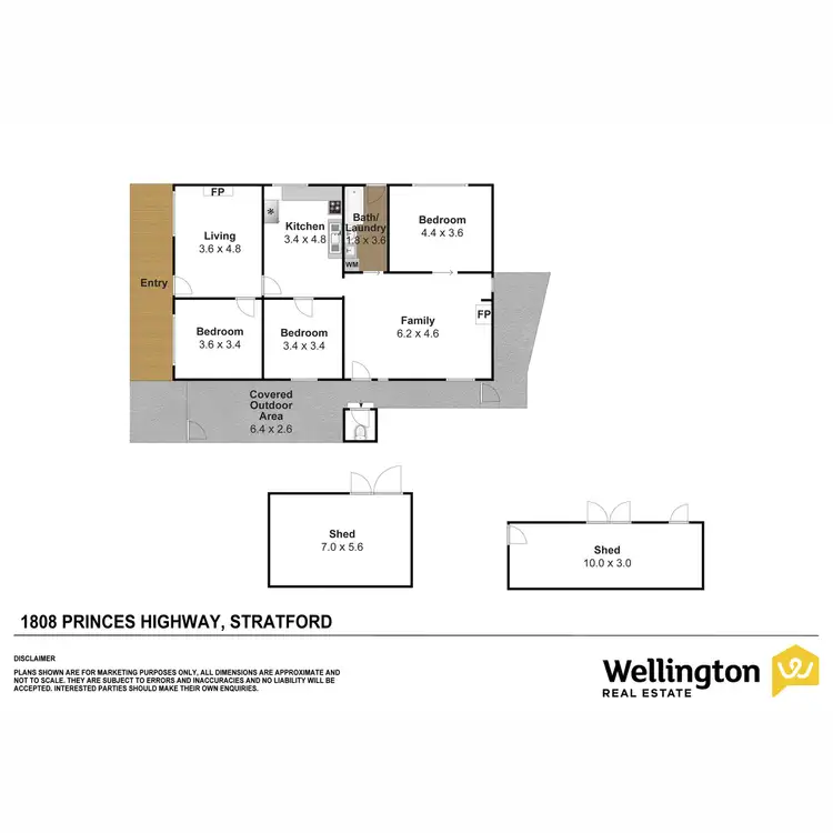 Floorplan of Homely house listing, 1808 Princes Highway, Stratford VIC 3862