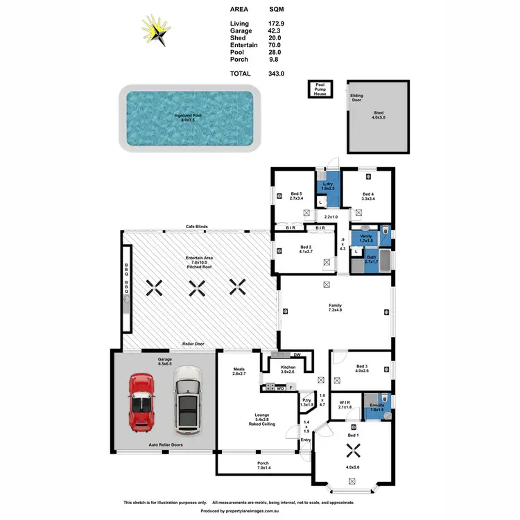 Floorplan of Homely house listing, 20 Priory Road, Gulfview Heights SA 5096