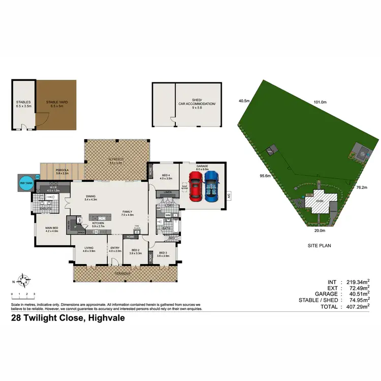 Floorplan of Homely house listing, 28 Twilight Close, Highvale QLD 4520