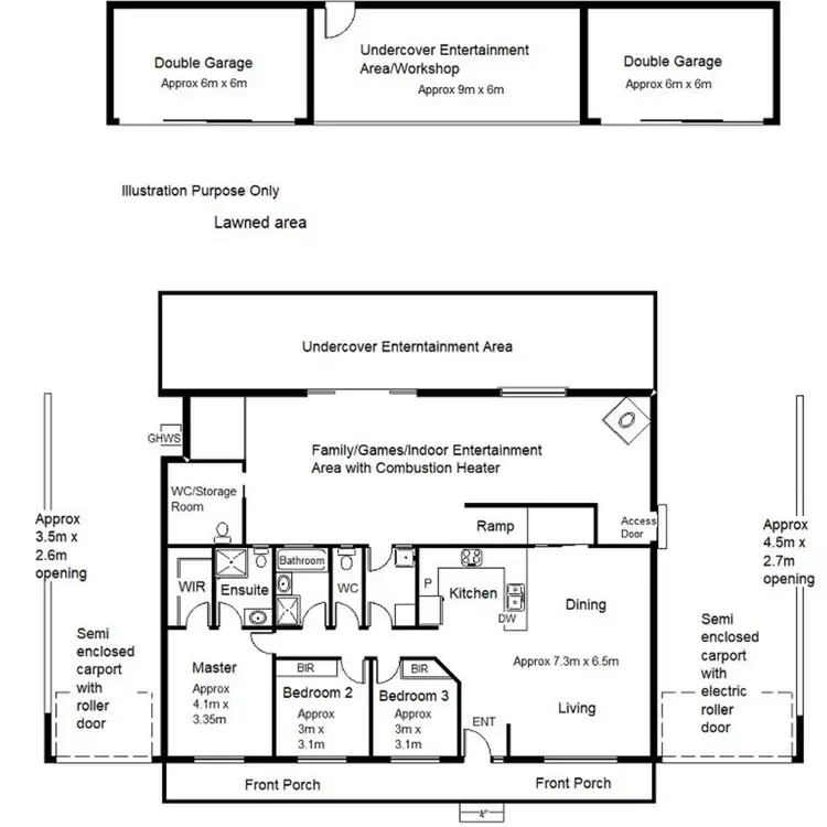 Floorplan of Homely house listing, 24 Francis Street, Stirling North SA 5710