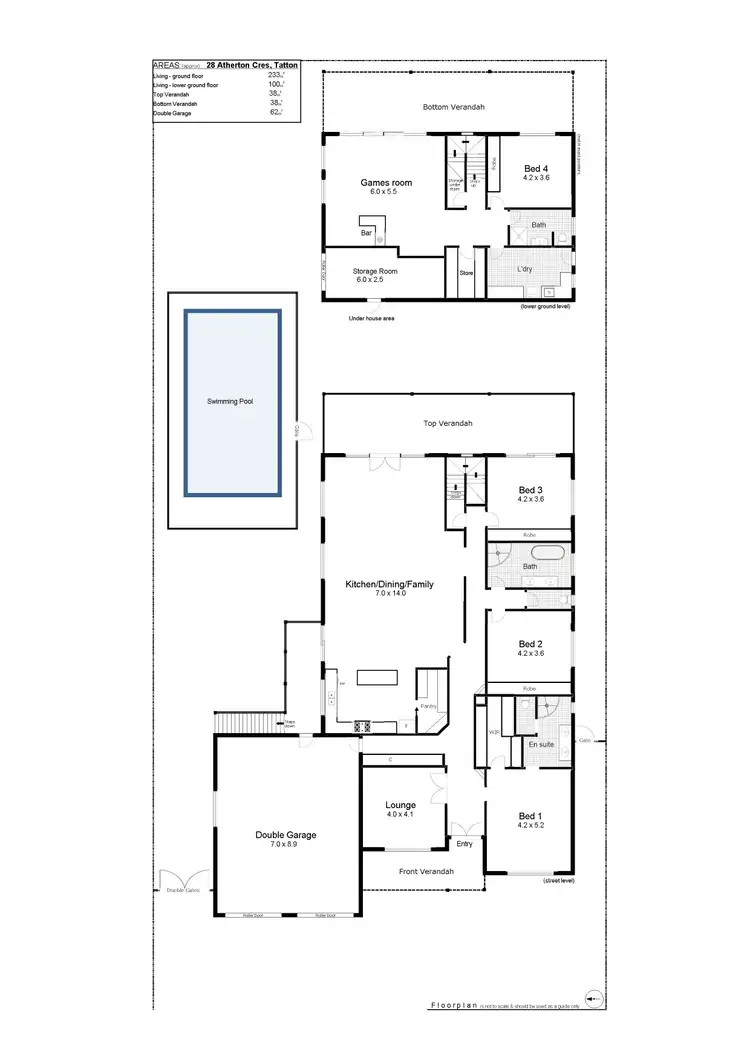 Floorplan of Homely house listing, 28 Atherton Crescent, Tatton NSW 2650