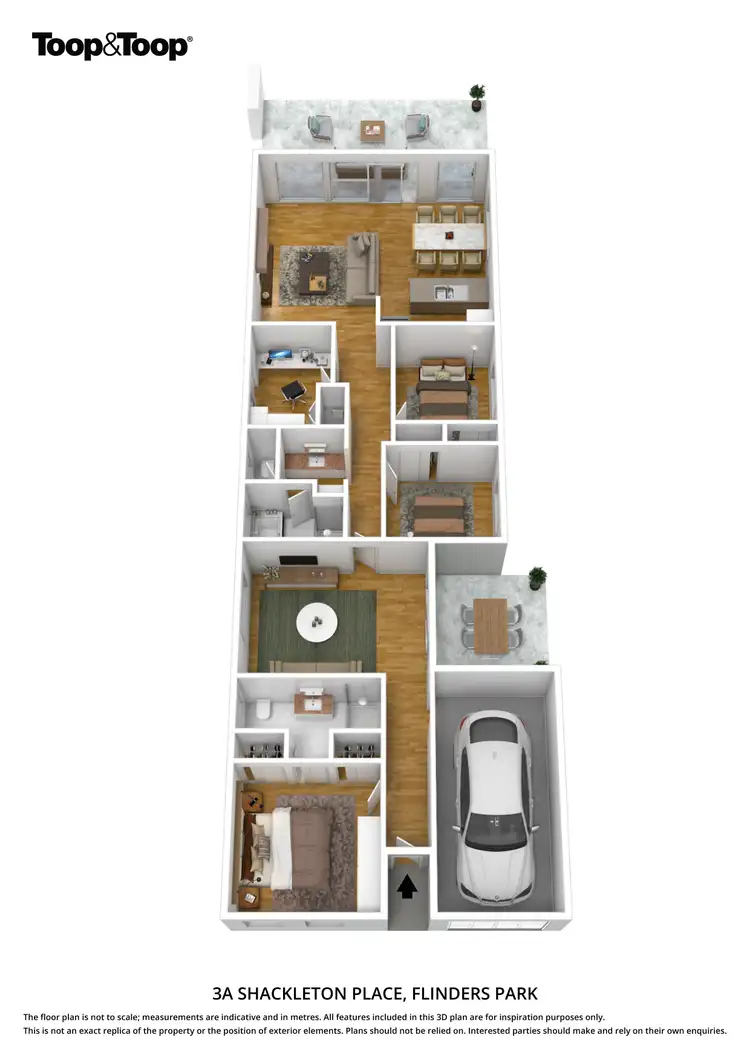 Floorplan of Homely house listing, 3A Shackleton Place, Flinders Park SA 5025