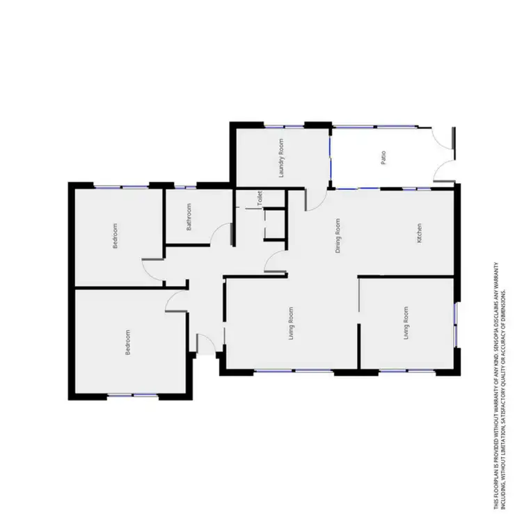 Floorplan of Homely house listing, 93 Boundary Road, Mortlake VIC 3272