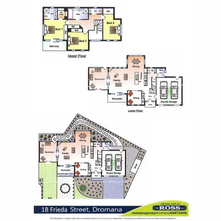 Floorplan of Homely house listing, 1B Frieda Street, Dromana VIC 3936