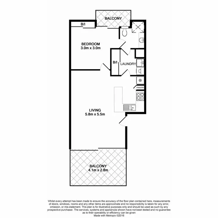Floorplan of Homely apartment listing, 43/2 St Pauls Terrace, Spring Hill QLD 4000