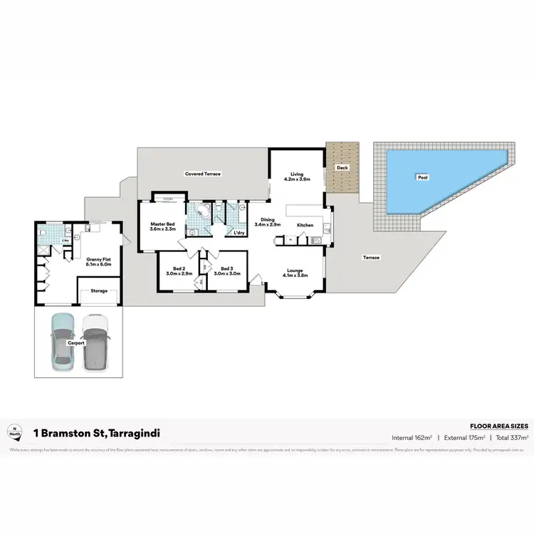 Floorplan of Homely house listing, 1 Bramston Street, Tarragindi QLD 4121