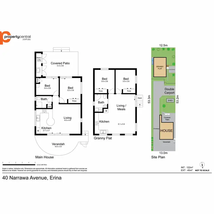 Floorplan of Homely house listing, 40a Narrawa Avenue, Erina NSW 2250