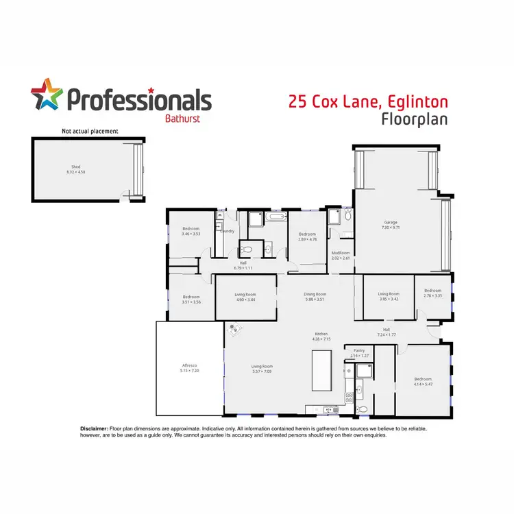 Floorplan of Homely house listing, 25 Cox Lane, Eglinton NSW 2795
