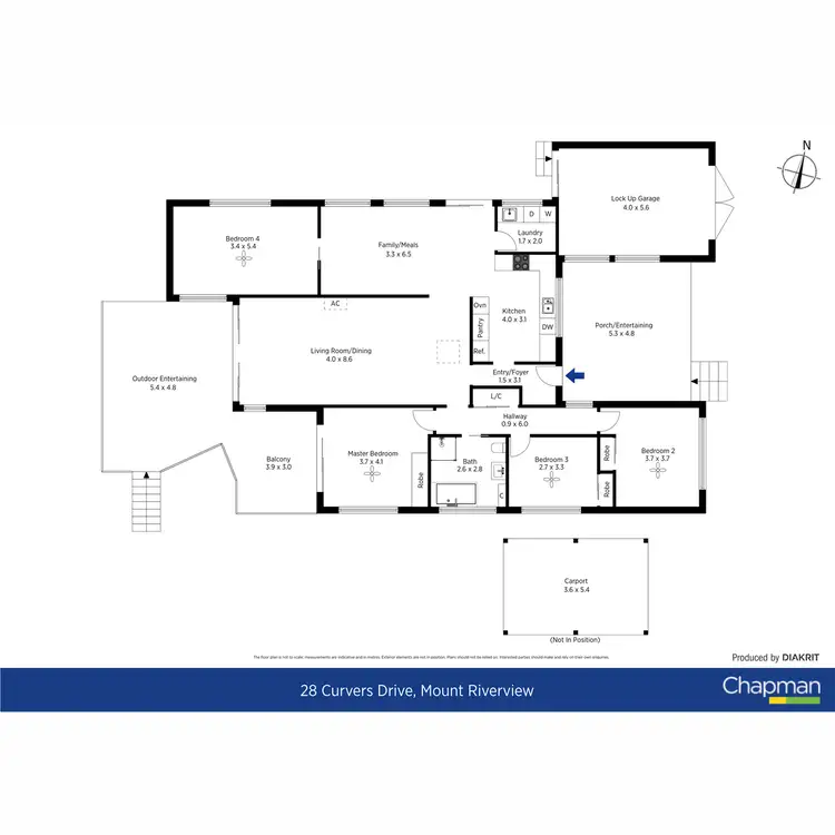 Floorplan of Homely house listing, 28 Curvers Drive, Mount Riverview NSW 2774