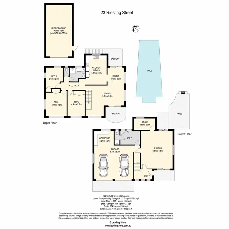 Floorplan of Homely house listing, 23 Riesling Street, Carseldine QLD 4034