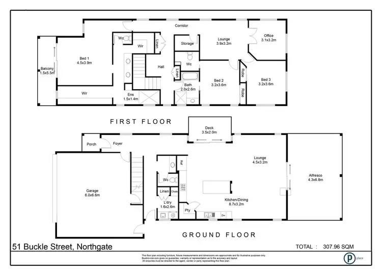 Floorplan of Homely house listing, 51 Buckle Street, Northgate QLD 4013