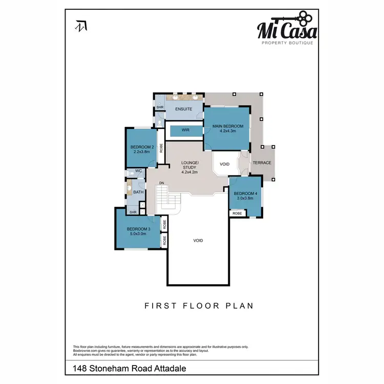 Floorplan of Homely house listing, 148 Stoneham Road, Attadale WA 6156