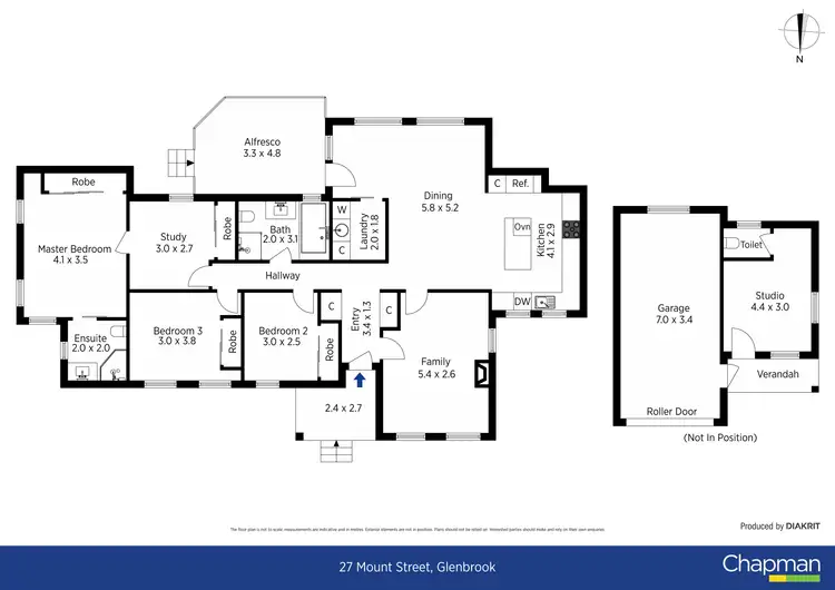Floorplan of Homely house listing, 27 Mount Street, Glenbrook NSW 2773