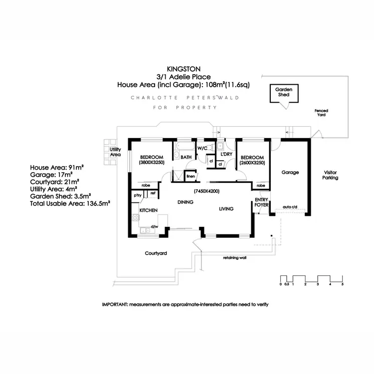Floorplan of Homely unit listing, 3/1 Adelie Place, Kingston TAS 7050