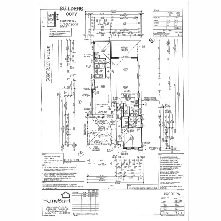 Floorplan of Homely house listing, 18 Heriot Street, Brabham WA 6055
