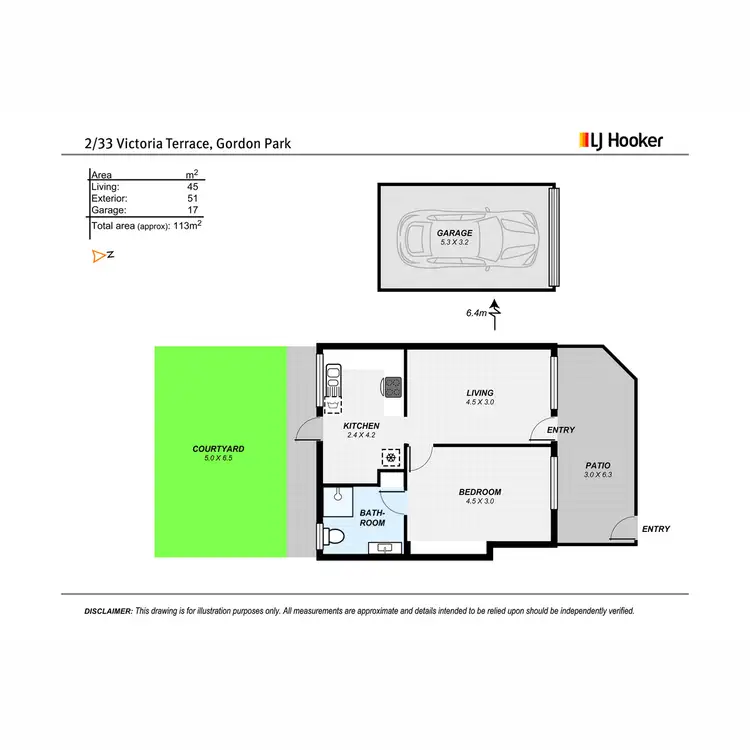 Floorplan of Homely house listing, 2/33 Victoria Terrace, Gordon Park QLD 4031