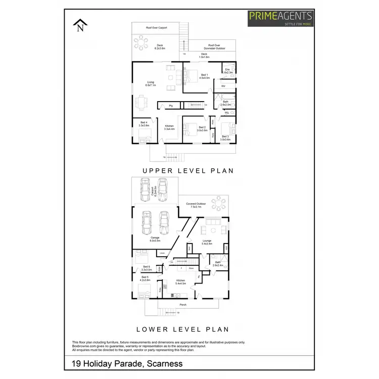 Floorplan of Homely house listing, 19 Holiday Parade, Scarness QLD 4655