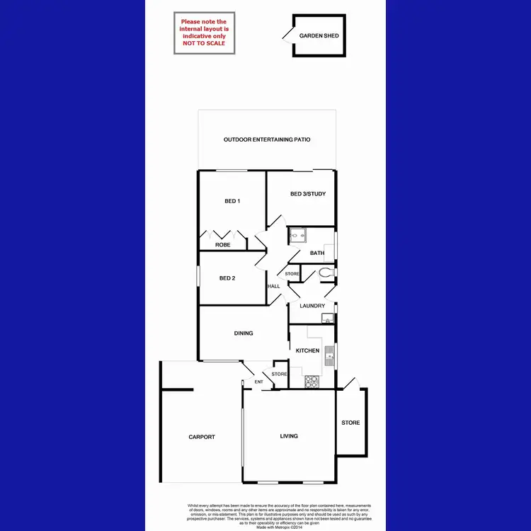 Floorplan of Homely house listing, 71 Purley Crescent, Lynwood WA 6147
