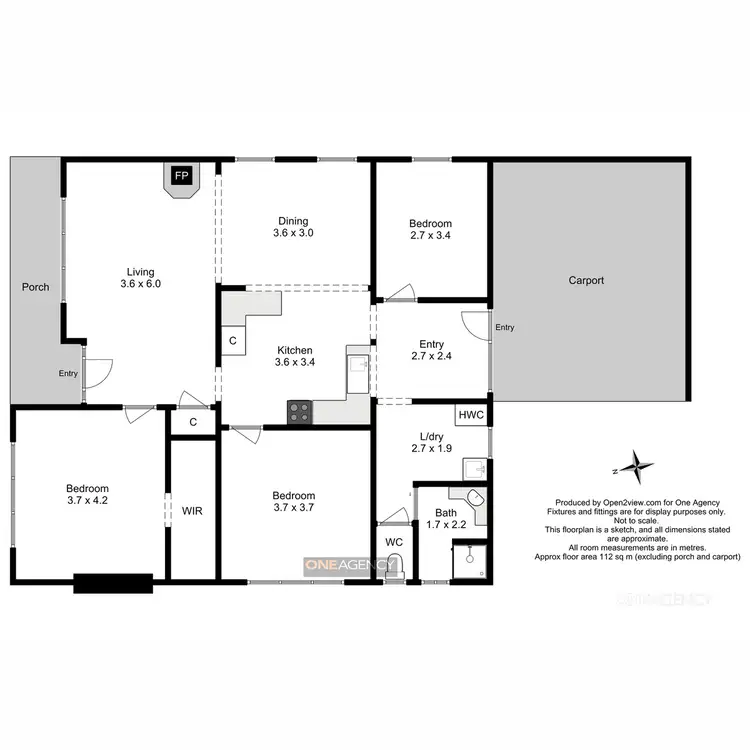 Floorplan of Homely house listing, 19 Gibson Street, Smithton TAS 7330