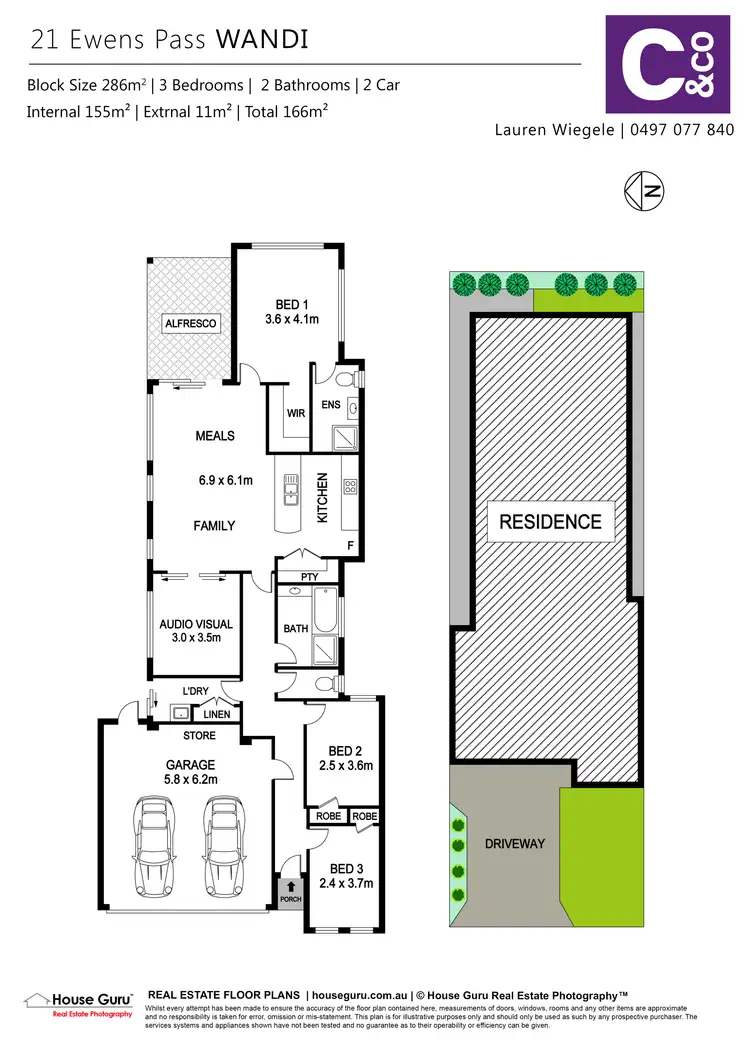 Floorplan of Homely house listing, 21 Ewens Pass, Wandi WA 6167