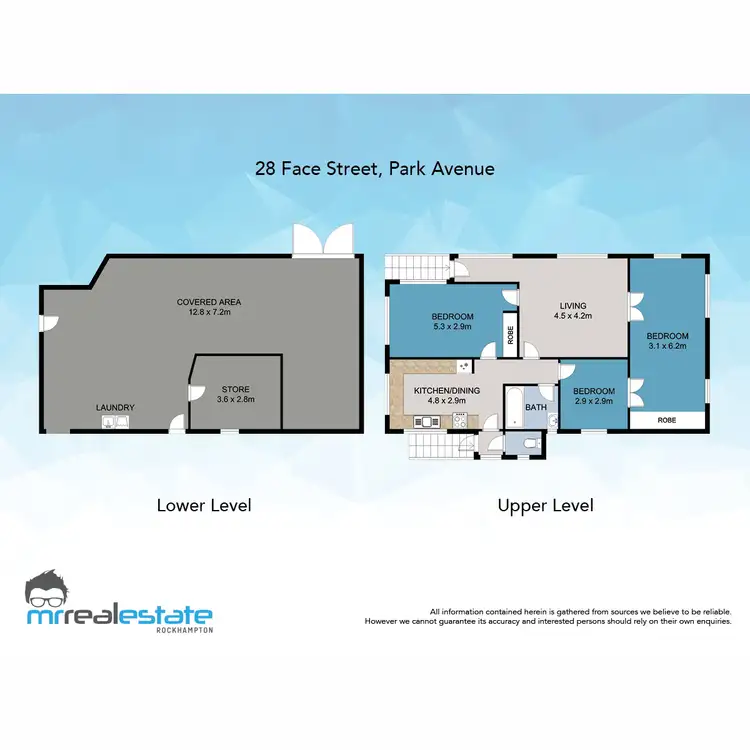 Floorplan of Homely house listing, 28 Face Street, Park Avenue QLD 4701