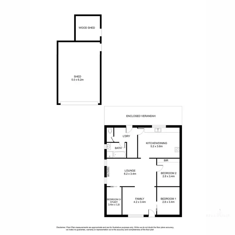 Floorplan of Homely house listing, 84 Wehl Street South, Mount Gambier SA 5290