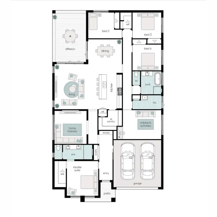 Floorplan of Homely house listing, 41 Friarbird Ridge, Aberglasslyn NSW 2320