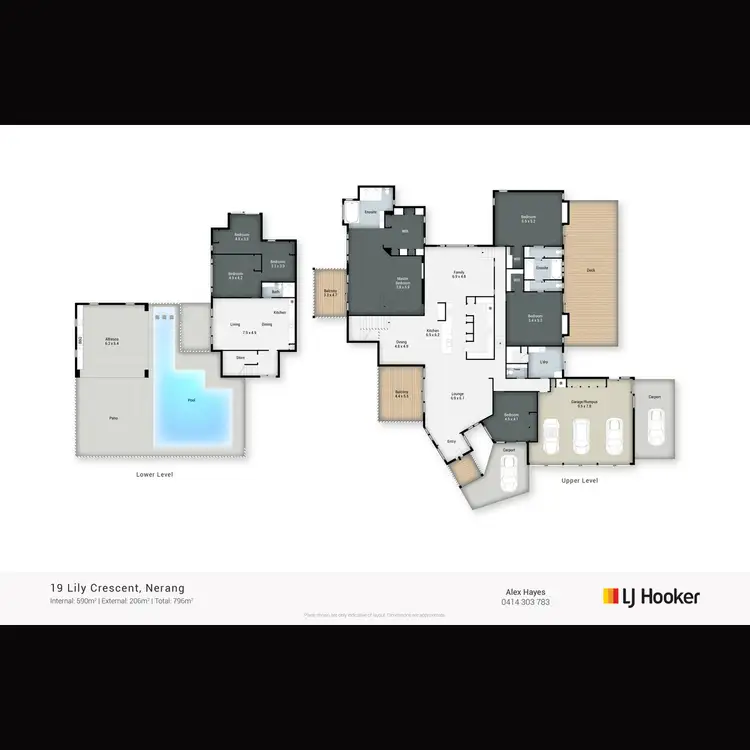 Floorplan of Homely rural property listing, 19 Lily Crescent, Nerang QLD 4211