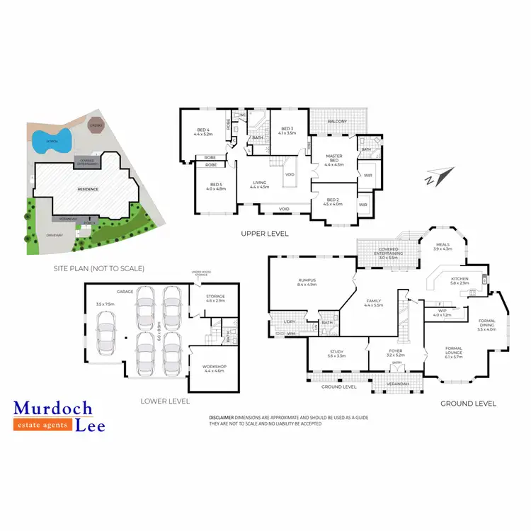 Floorplan of Homely house listing, 6 Lynton Green, West Pennant Hills NSW 2125