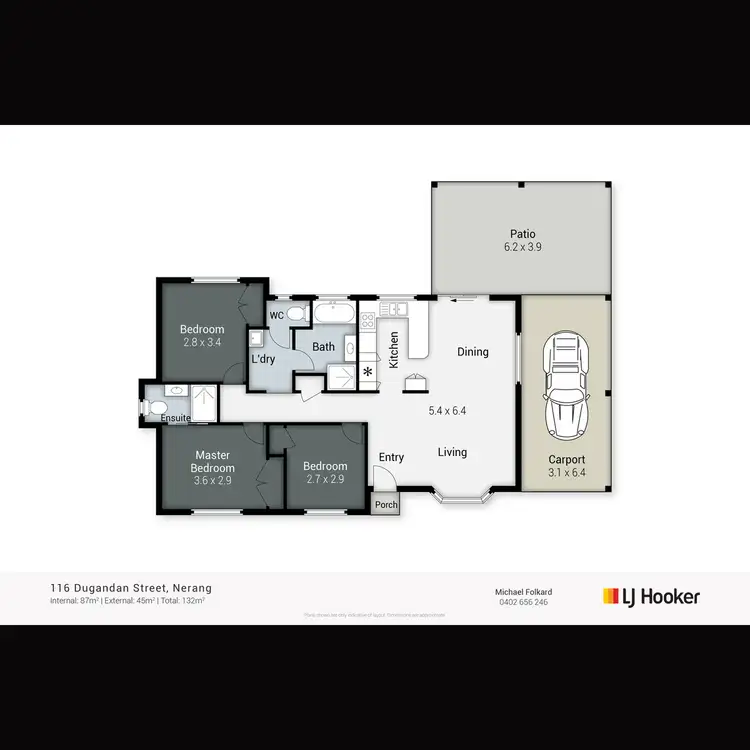 Floorplan of Homely house listing, 116 Dugandan Street, Nerang QLD 4211