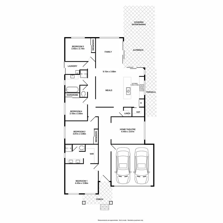 Floorplan of Homely house listing, 5 Highdale Terrace, Glenmore Park NSW 2745