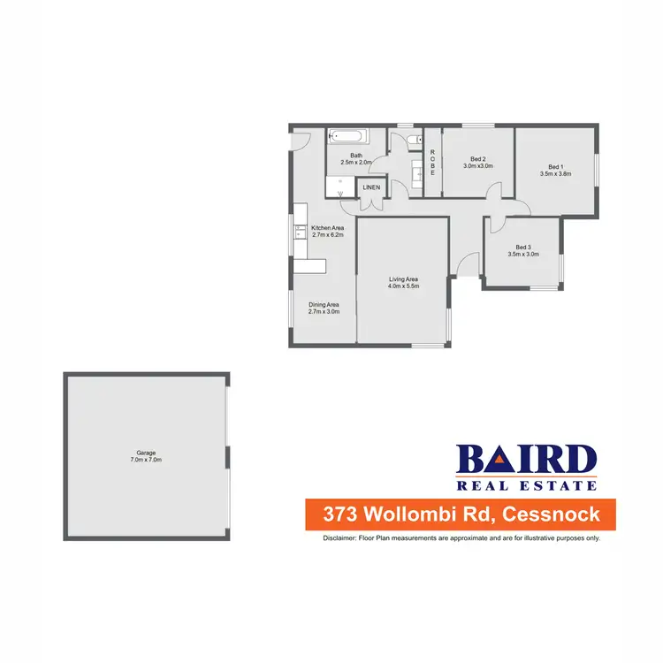 Floorplan of Homely house listing, 373 Wollombi Road, Bellbird NSW 2325