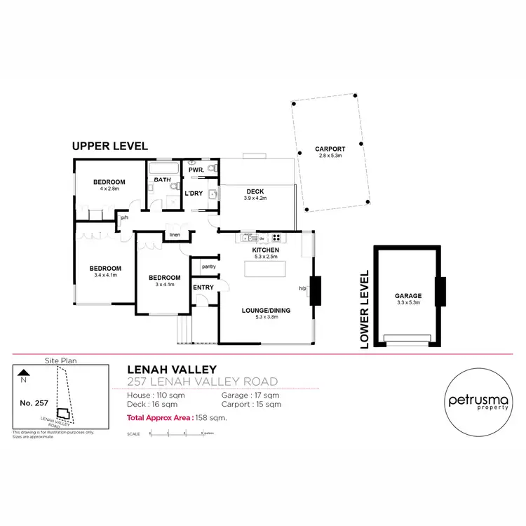Floorplan of Homely house listing, 257 Lenah Valley Road, Lenah Valley TAS 7008