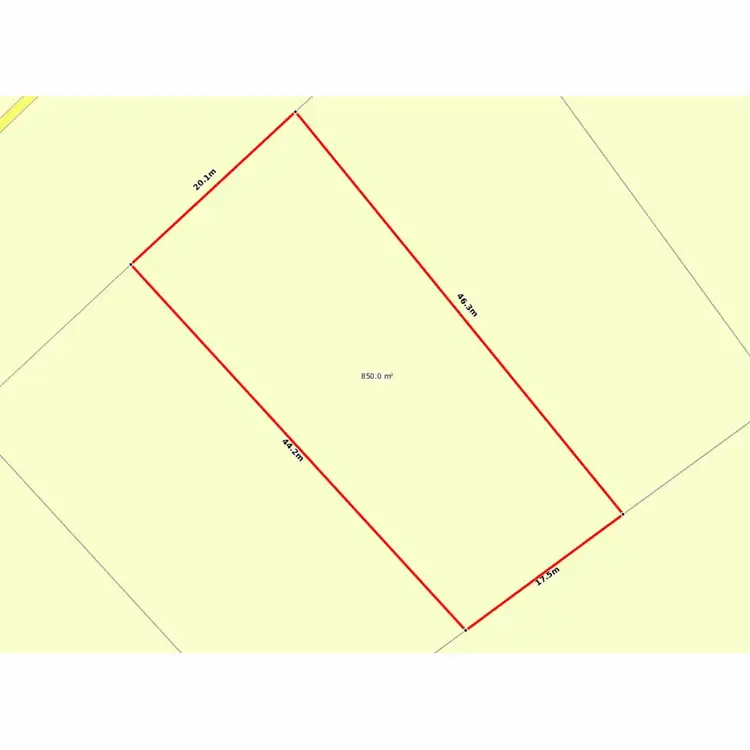 Floorplan of Homely land listing, Address available on request