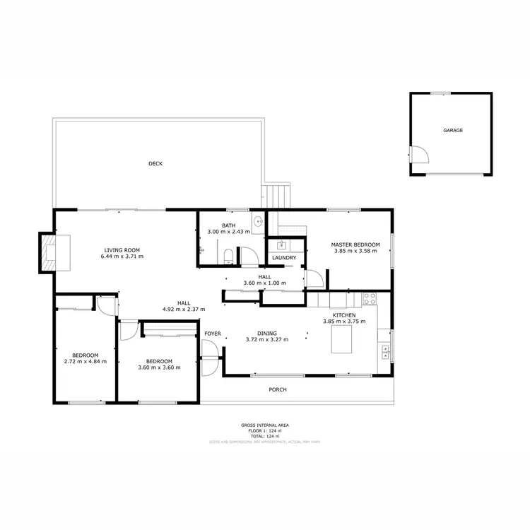 Floorplan of Homely house listing, 10 Windermere Beach Road, Claremont TAS 7011