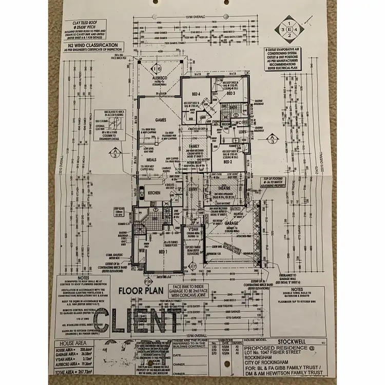 Floorplan of Homely house listing, 52 Fisher Street, Rockingham WA 6168
