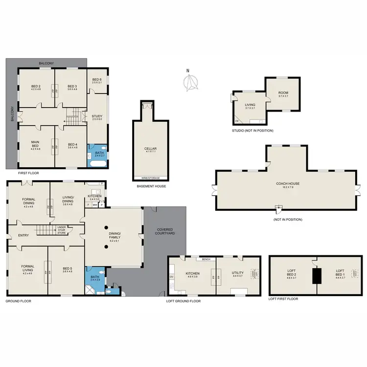 Floorplan of Homely rural property listing, 245 Station Lane, Lochinvar NSW 2321