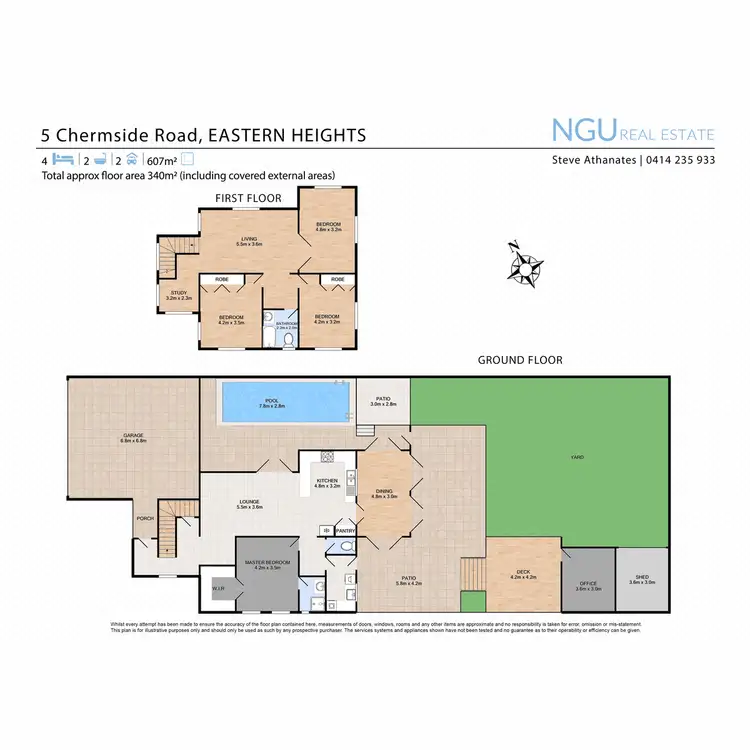 Floorplan of Homely house listing, 5 Chermside Road, Eastern Heights QLD 4305