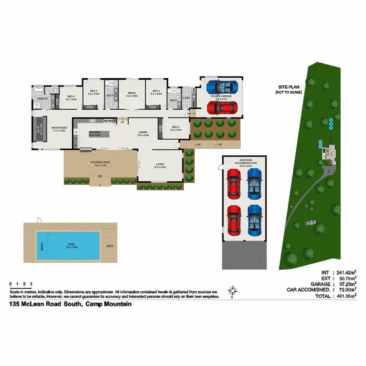 Floorplan of Homely house listing, 135 McLean Road South, Camp Mountain QLD 4520