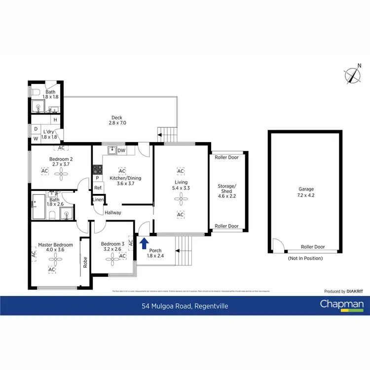 Floorplan of Homely house listing, 54 Mulgoa Road, Regentville NSW 2745