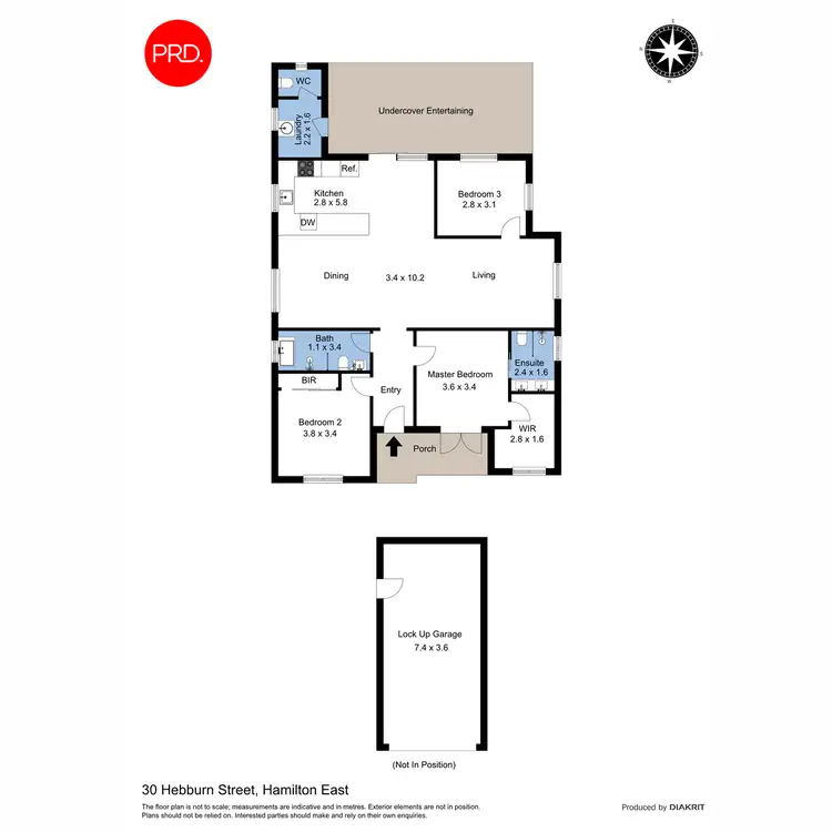 Floorplan of Homely house listing, 30 Hebburn Street, Hamilton East NSW 2303