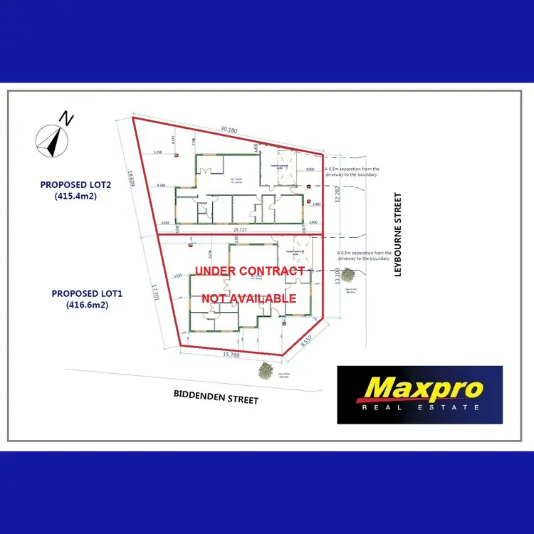Floorplan of Homely land listing, LOT PL 1 & 2, 7 Leybourne Street, Thornlie WA 6108