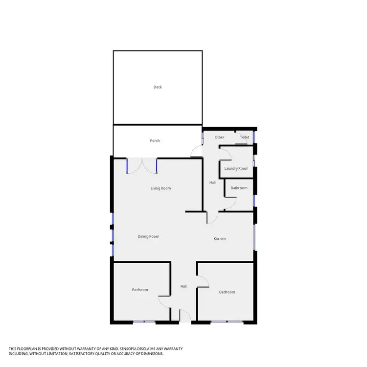 Floorplan of Homely house listing, 74 Glenormiston Road, Noorat VIC 3265