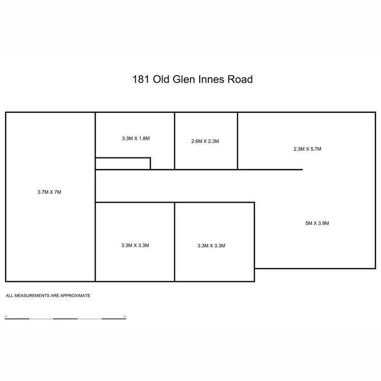 Floorplan of Homely rural property listing, 181 Old Glen Innes Road, Waterview Heights NSW 2460