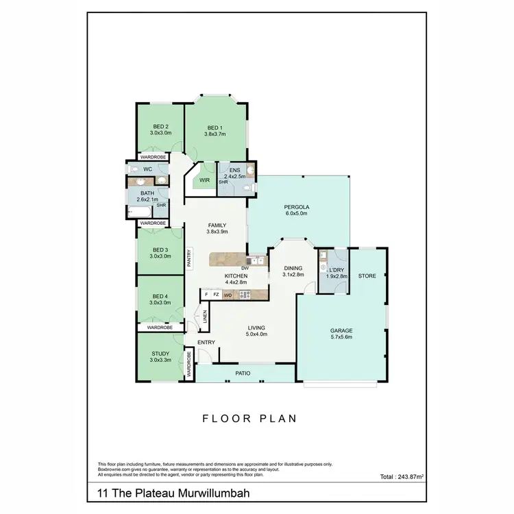 Floorplan of Homely house listing, 11 The Plateau, Murwillumbah NSW 2484