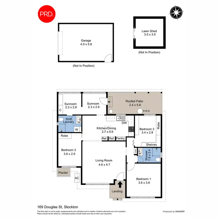 Floorplan of Homely house listing, 169 Douglas Street, Stockton NSW 2295